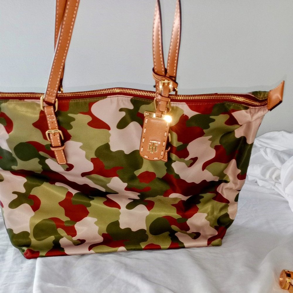 Tote bag camo